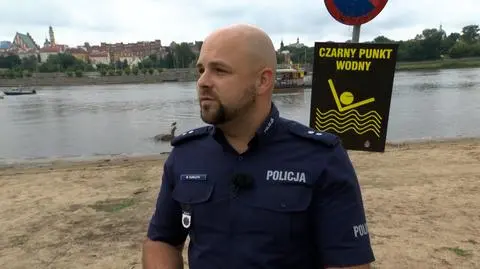 Uważaj na czarne punkty wodne. Ile wynosi mandat za kąpiel w niedozwolonym miejscu?